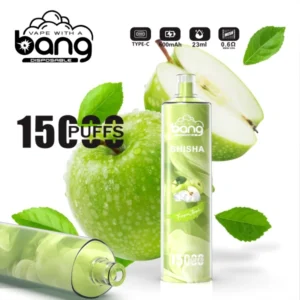 Bang 15000 Puffs 15k Shisha Vape Cigarro Eletrónico Descartável Barato Atacado Frete Grátis