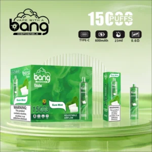 Bang 15000 Puffs 15k Shisha Vape Cigarro Eletrónico Descartável Barato Atacado Frete Grátis