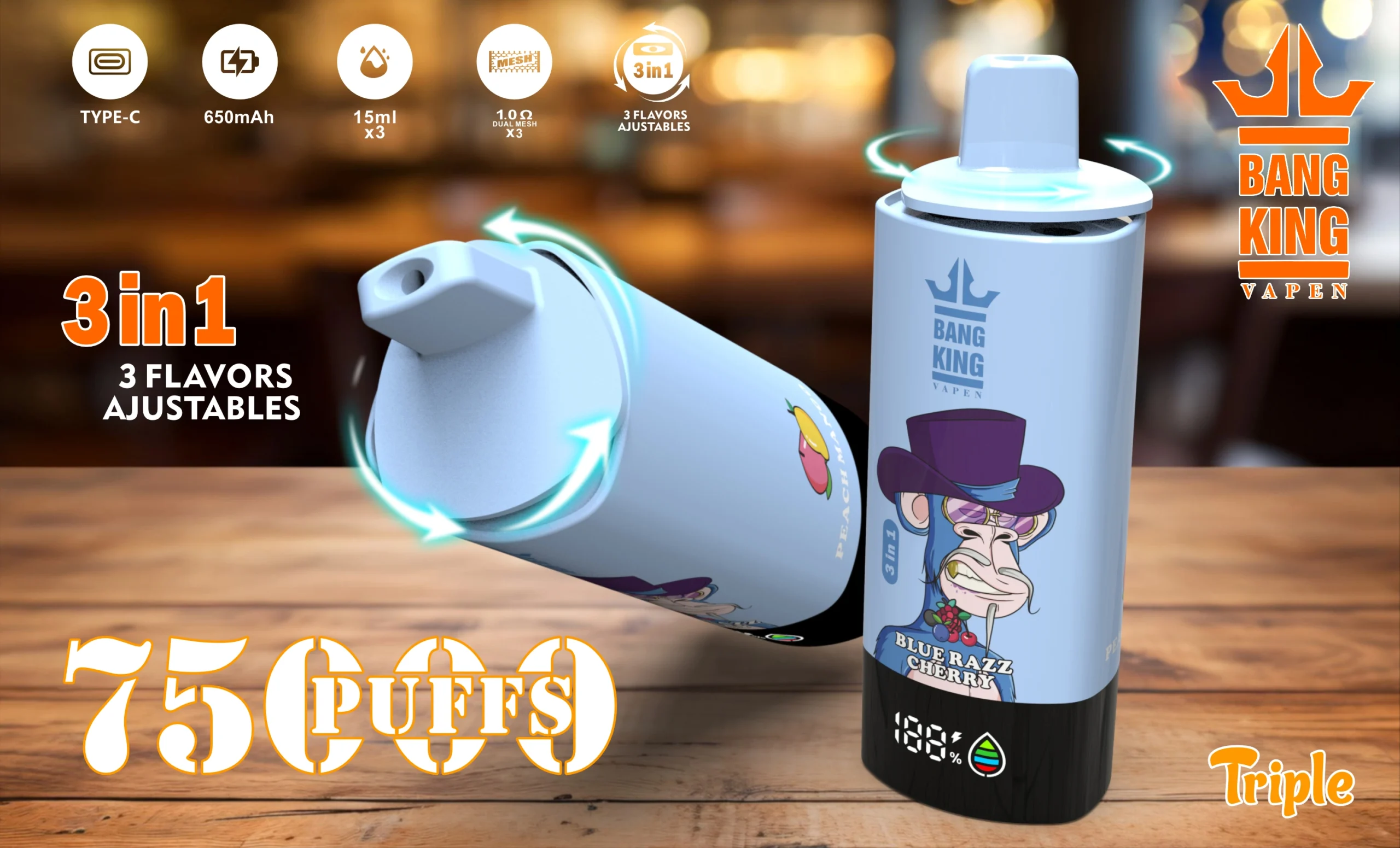 Bang King 75000 puffs