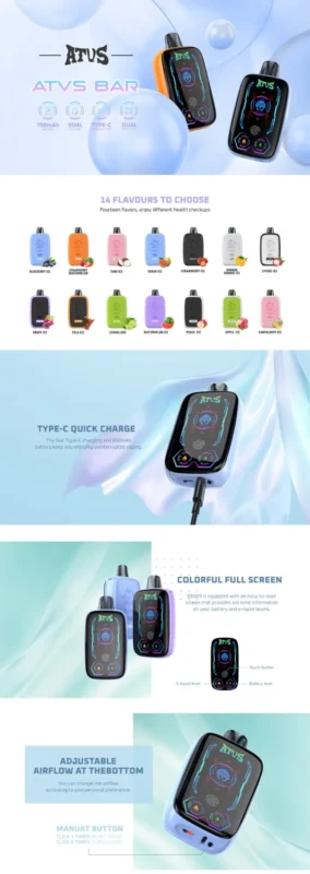 PuffWild ATVS 40000 boccate di vapore monouso