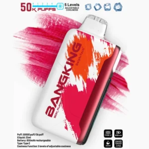 PuffWild Bang King 50000 Puffs Ice Control eldobható vape