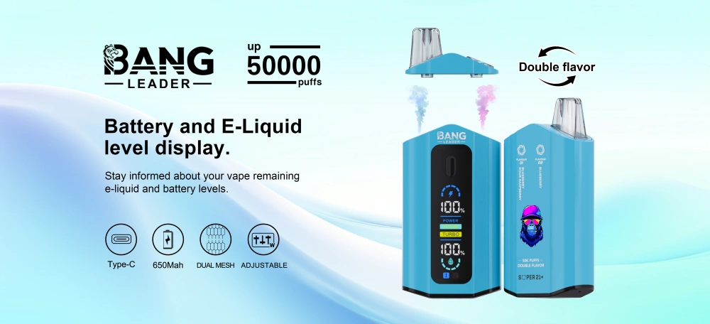 PuffWild Bang Leader 50000 Puffs Vape descartável