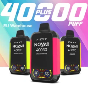 EU Warehouse Fizzy 40000 Puffs 40k Nova Plus LED Screen Vape Store usa e getta vicino a me