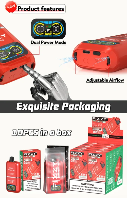 PuffWild Fizzy 50000 Puffs Einweg Vape