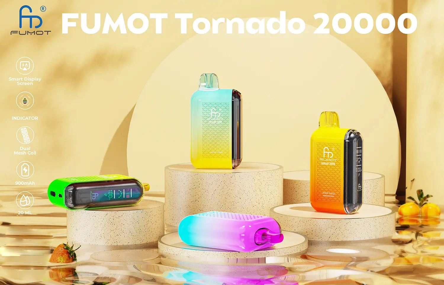 PuffWild Fumot 20000 Puffs jednorázové Vape