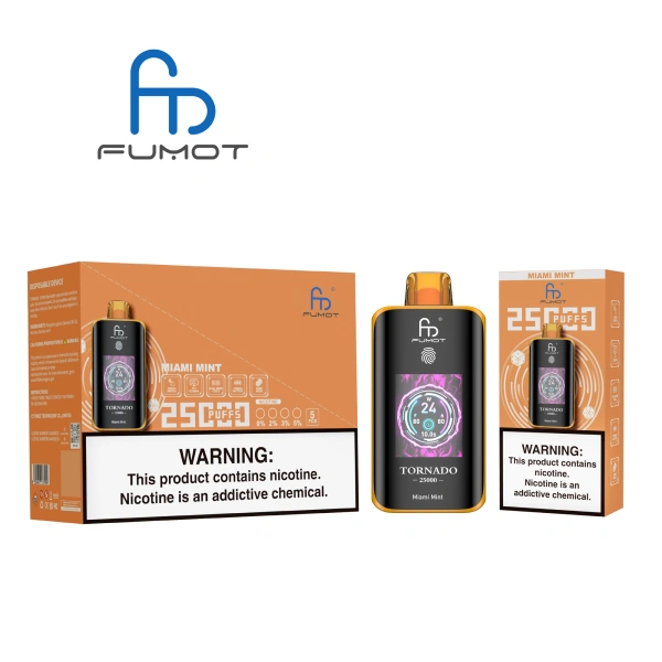 Fumot 25000 Puffs Disposable Vape: Elevate Your Vaping Experience with Game Mode & More 4 PuffWild Fumot 25000 boccate di vapore monouso