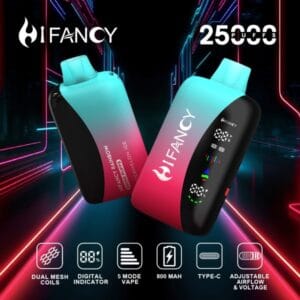 PuffWild Hifancy 25000 Puffs Vape na jedno použití