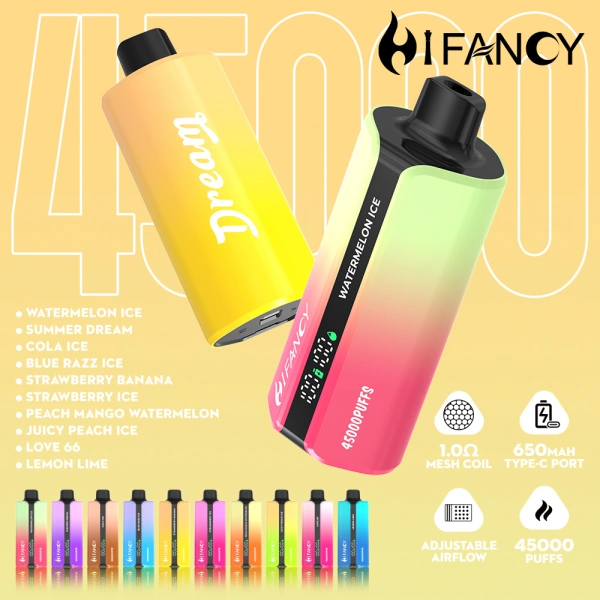 PuffWild Hifancy 45000 boccate di vapore monouso