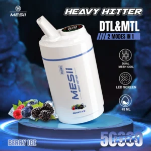 PuffWild Mesii 50000 Puffs Heavy Hitter eldobható vape