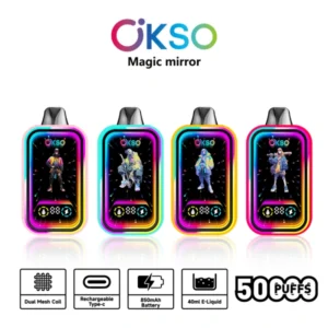 PuffWild OKSO 50000 Puffs eldobható Vape