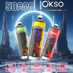 PuffWild OKSO 50000 boccate di shisha usa e getta