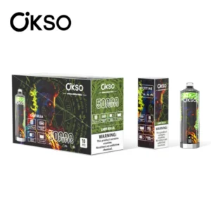 PuffWild OKSO 50000 Puffs Shisha eldobható Vape