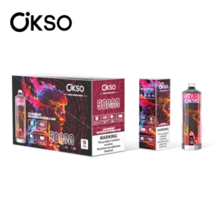 OKSO 50000 Puffów 50k Shisha Hookah Crystal Jednorazowy Vape Hurtowy Elektroniczny Papieros Darmowa Wysyłka 12 PuffWild OKSO 50000 Puffów Shisha jednorazowego użytku Vape