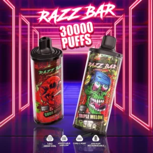 Puffwild EU Vape Razz Bar 30000 Puffs 30k