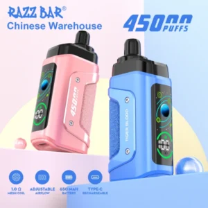 PuffWild Razz Bar 45000 Puffs Vape jetable