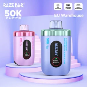 PuffWild Razz Bar 50000 Puffs Disposable Vape