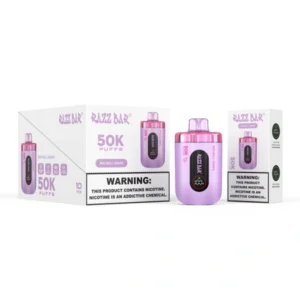 PuffWild Razz Bar 50000 Puffs Eldobható Vape