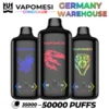 PuffWild Vapomesi Dinosaur 50000 Puffs jednorázové Vape