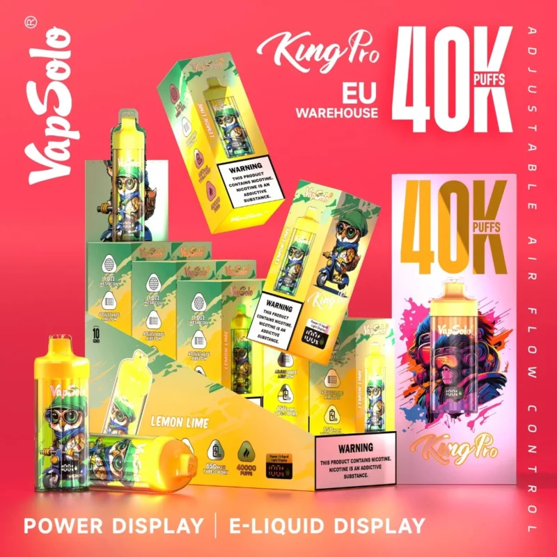 PuffWild Vapsolo 40000 Puffów Vape jednorazowego użytku