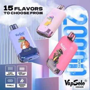 PuffWild Vapsolo Homor 20000 boccate di vapore monouso