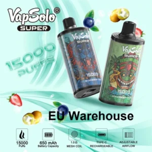 PuffWild Vapsolo Super 15000 Puffs Vape Desechable