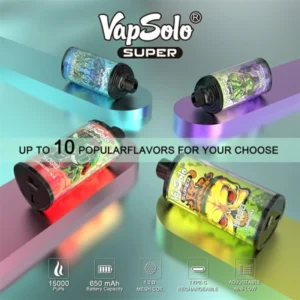 PuffWild Vapsolo Super 15000 Puffs Disposable Vape