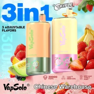 PuffWild Vapsolo Triple 30000 Puffs Disposable Vape