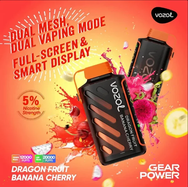 PuffWild Vozol 20000 Puffs Vape jetable
