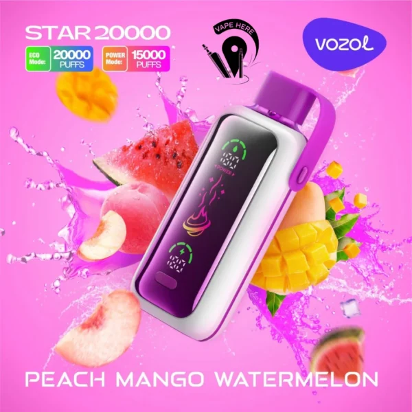 PuffWild Vozol Star 20000 Puffs Vape jetable