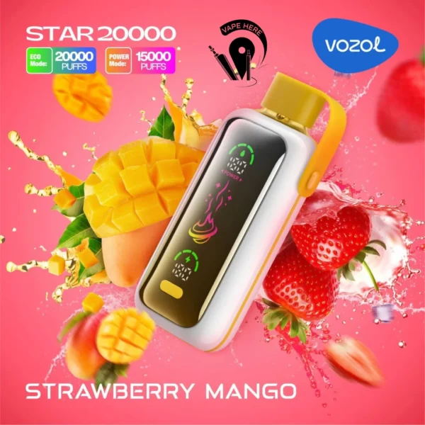 PuffWild Vozol Star 20000 Puffs Vape jetable
