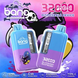 Bang 32000 Puffs 32k Smart Screen Disposable Vape Wholesale Electronic Cigarette Free Shipping