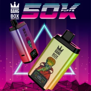 Comprar 1 Bang Box 50k 2 em 1 Vape 50000 Puffs Cigarro eletrónico descartável Vaper 2025 Entrega rápida