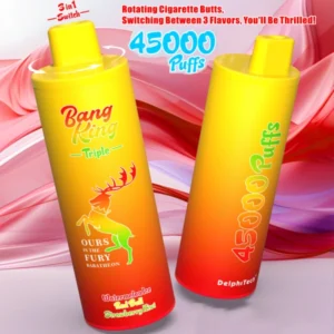 Acquista 1 Bang king 45k Puffs 3 in 1 Vape 45000 sigaretta elettronica usa e getta Consegna veloce Vaper