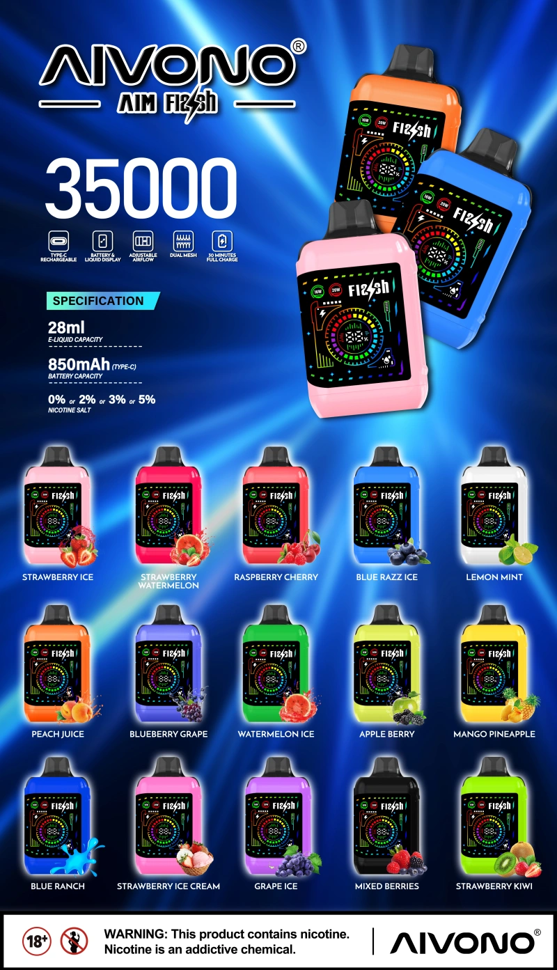 Puffwild Aivono 35000 Puffs Vape jetable