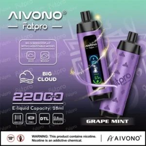Puffwild Aivono Fatpro 22000 bouffées Vape jetable