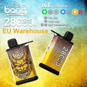EU Vape Bang 28k Puffs Ice Control 50mg Nicotine Disposable Electronic Cigarette Wholesale Buy Online Vaper