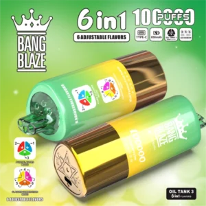 Bang Blaze 100k Puffs 6 in 1 Big Puff Jednorazowy Vape 2025 Nowość 13 Bang Blaze 100k Puffs 6 in 1 Big Puff Jednorazowy Vape 2025 Nowość