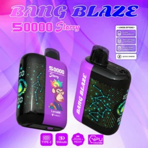 Bang Blaze 50000 Puffs 50k Starry 3 Modo Opciones High Puff Vape Desechable Tienda Vape Online Envío Gratuito