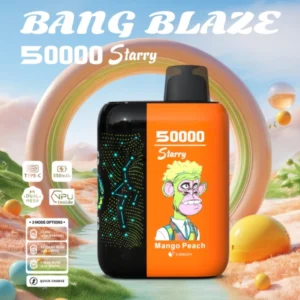 Bang Blaze 50000 Puffs 50k Starry 3 Mode Options High Puff Disposable Vape Shop Online Frete grátis