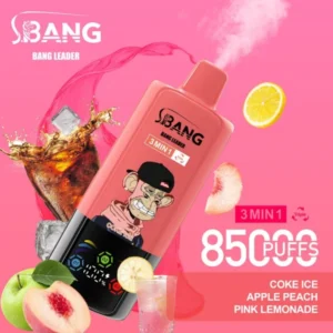 Bang Leader 85000 Puffs 85k 3 en 1 Big Puff Vape Desechable Envio Gratis