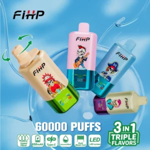 Puffwild FIHP 60000 Puffs Vape na jedno použití