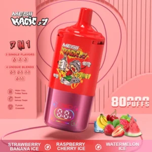 Mesii Magic 80000 Puffs 80k 7 in 1 Vape usa e getta 2025 Negozio online Spedizione gratuita