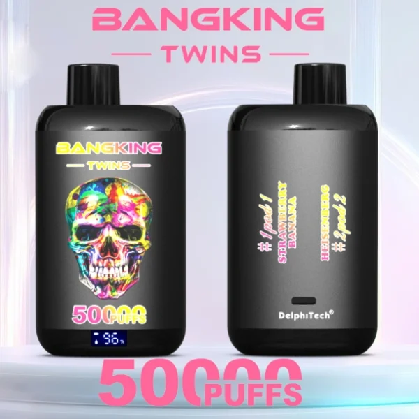 Puffwild Sample Vape 50k Bang King Twins 50000 Puffs