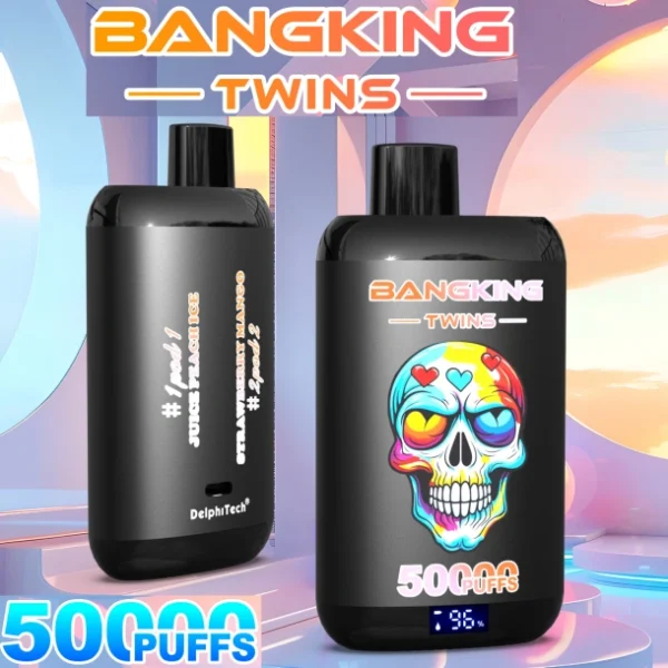 Puffwild Sample Vape 50k Bang King Twins 50000 Puffs