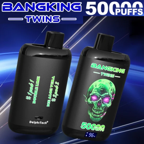 Puffwild Sample Vape 50k Bang King Twins 50000 Puffs
