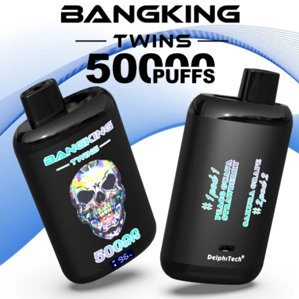 Puffwild Sample Vape 50k Bang King Twins 50000 Puffs