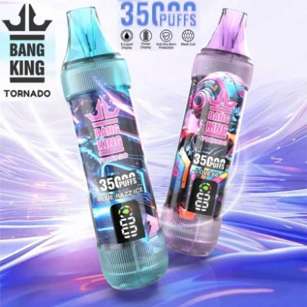 Puffwild Sample Vape Tornado 35k Bang King 35000 Puffs