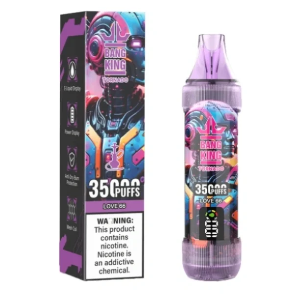 Puffwild Sample Vape Tornado 35k Bang King 35000 Puffs