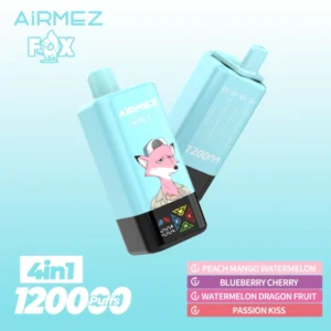 Puffwild Airmez Fox 12000 Puffs Eldobható Vape