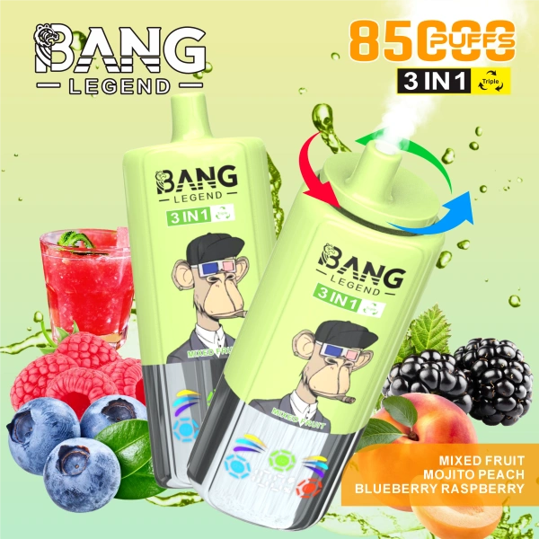 Puffwild Bang Legend 85000 Puffs Vape Desechable